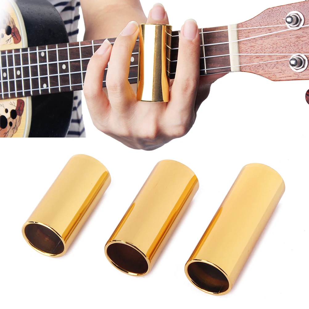 

51 Mm Metal Slider Bottleneck Guitar Accessories Steel Slides Finger Bar for Replace