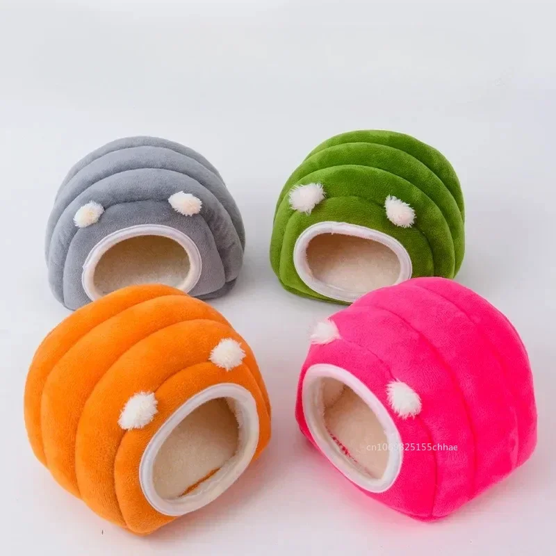 Ferrets Hedgehog Plush Warm Guinea Pig Cozy Hideout Cave Rat Bed Hamster House Small Pet Animal Tent Jaula Conejo