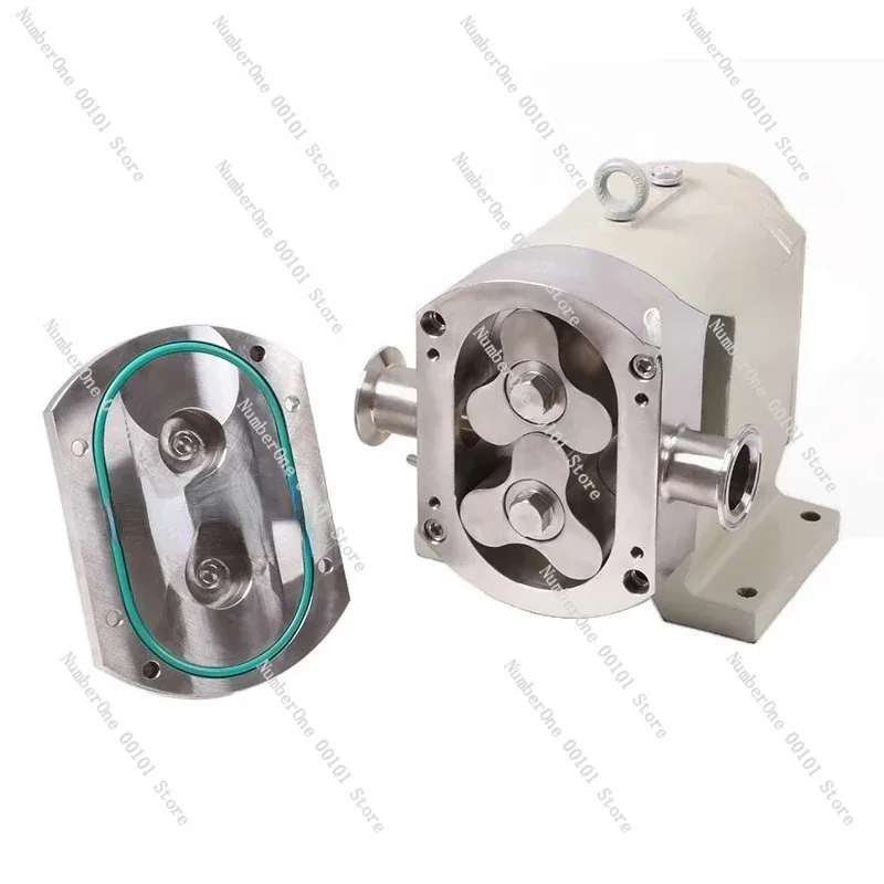 

Gear Pump High Viscosity Material Transfer Pump Sanitary Lobe Pump for Milk Chocolate