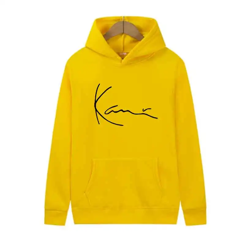 Männer Blau Weiß Mode Trends Hoodie Drucken Casual Streetwear Sport Jogging Sweatshirt Pullover Frühling Herbst Täglich Unisex Tuch – Detail 8