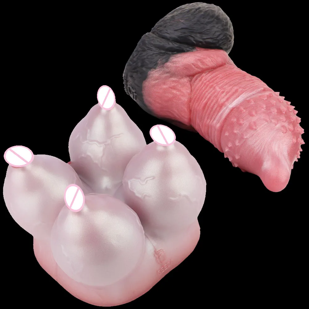 GEEBA Fantasy Stroker Male Masturbator Monster Fake Pocket Pussy Penis Stroker Sex Toy for Men18+ Adult Silicone Men's Onahole