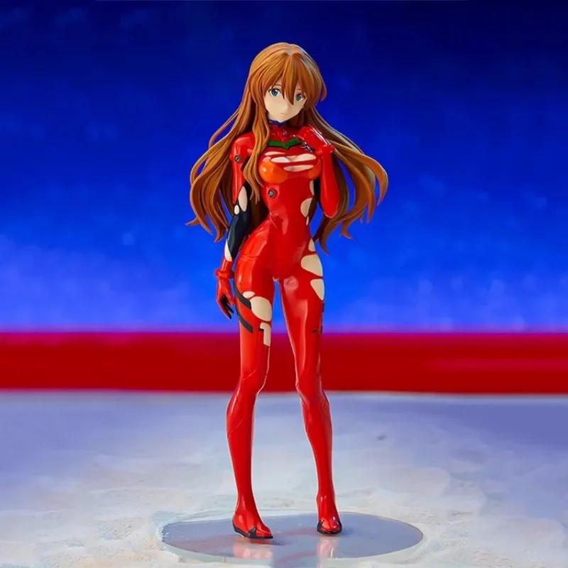 GSC Original S-EVA Soryu Asuka Langrey Anime Action Figure Toys For Boys Girls Kids Children Birthday Gifts Collectible Model