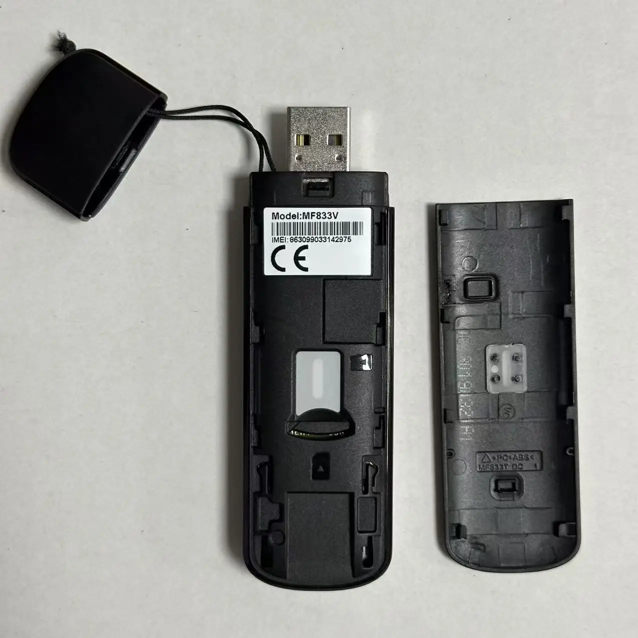 مودم USB MF833v ZTE غير مقفول 4G دونغل موبايل برودباند مودم USB ZTE MF833v 4G دونغل جيب WIFI #2