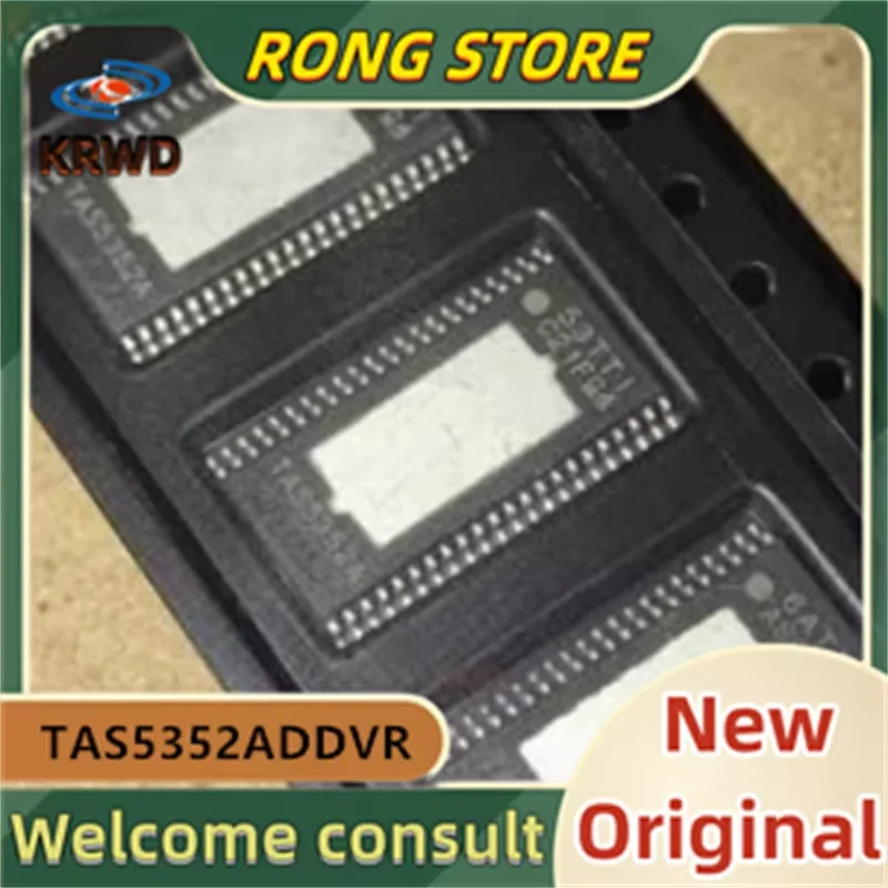 

10 шт. TAS5352A, новый и оригинальный чип IC TAS5352ADDVR TAS5352 HTSSOP4, усилитель мощности звука класса D