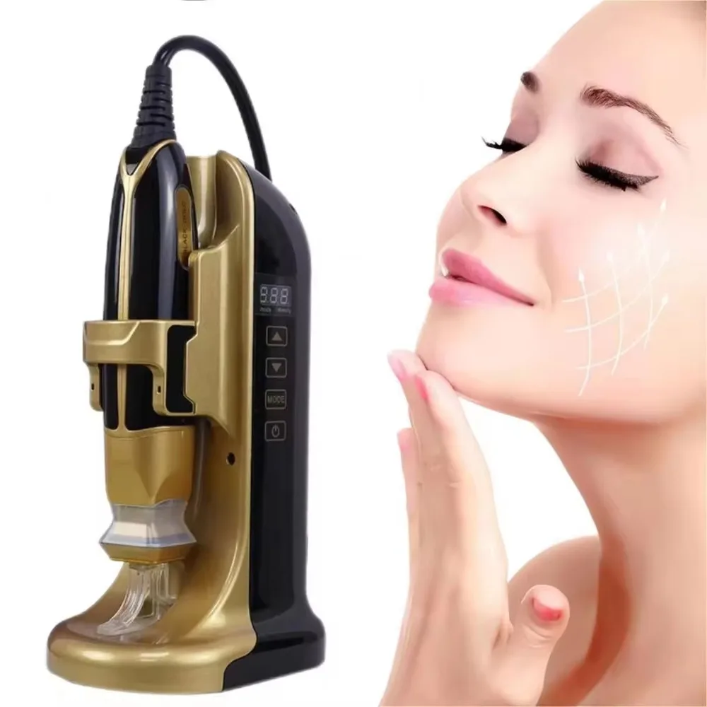 Black Gold Fractional RF High Energy Skin Lifting Neck Face Eyes Forehead Tighten Skin Firm Wrinkles Remove Machine