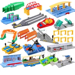 Takara Tomy Tomica PALRAIL Track Toys Boys Railway Accessory Scene Assembly Bridge Station Tunnel DIY Educational Birthday Gift