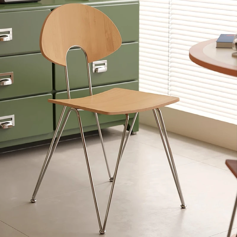 

Patio Salon Nordic Dining Chairs Hotel Vintage Outdoor Dining Chairs Luxury Mid Century Modern Sedia Da Pranzo Nordic Furniture