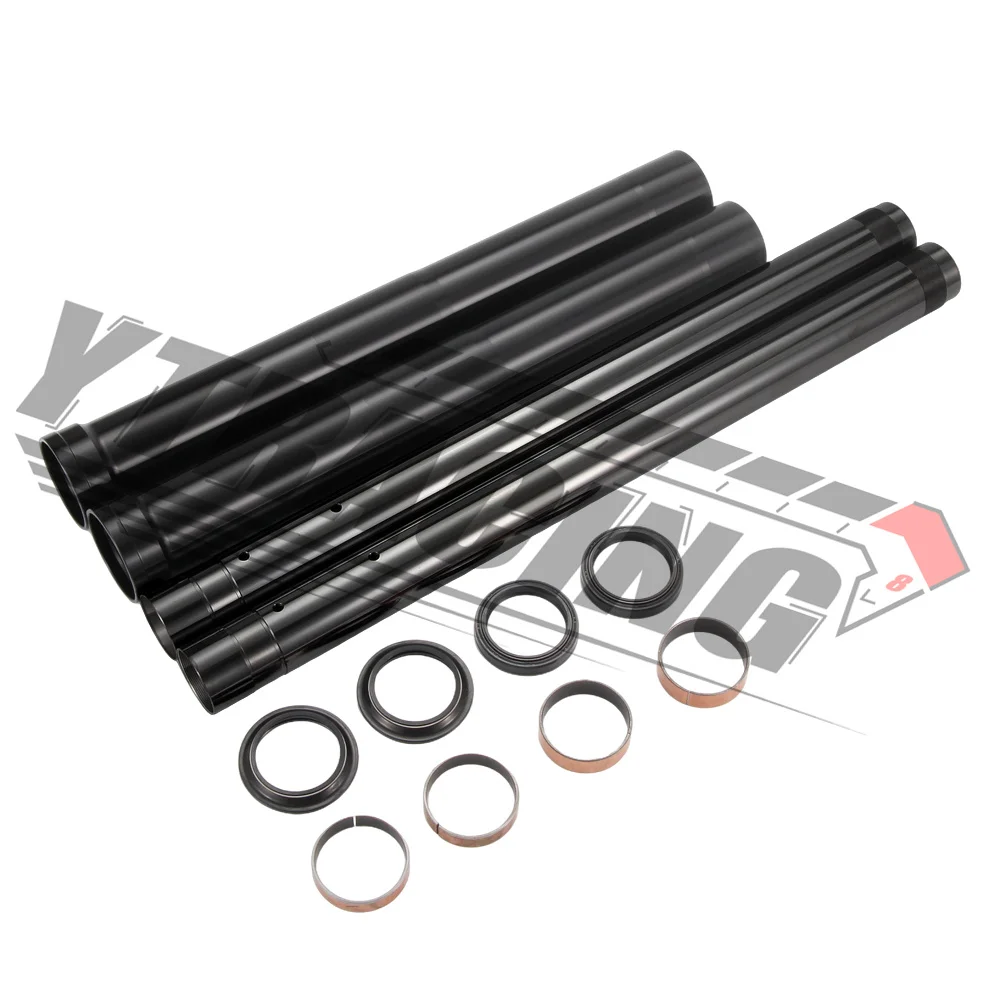 Front Fork Tubes Set Inner Outer Pipes Bushing Guide Rail Oil Seals For Ducati Scrambler 800 2015-2018 2016 2017 34914381A