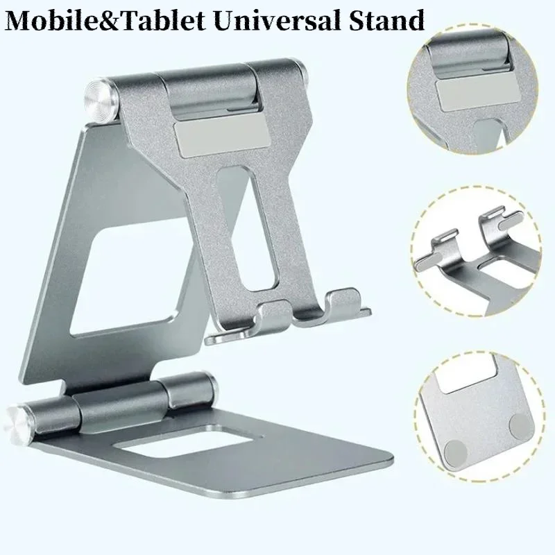 Multi-angle Adjustable Lazy Mount Aluminium Alloy Portable BracketTablet Support Mobile Phone and Tablet Holder For Foldable