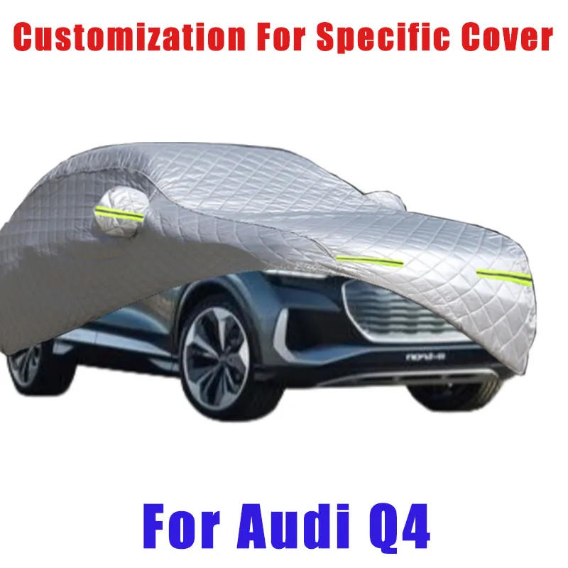 

For Audi Q4 Hail prevention cover auto rain protection, scratch protection, paint peeling protection, car Snow prevention