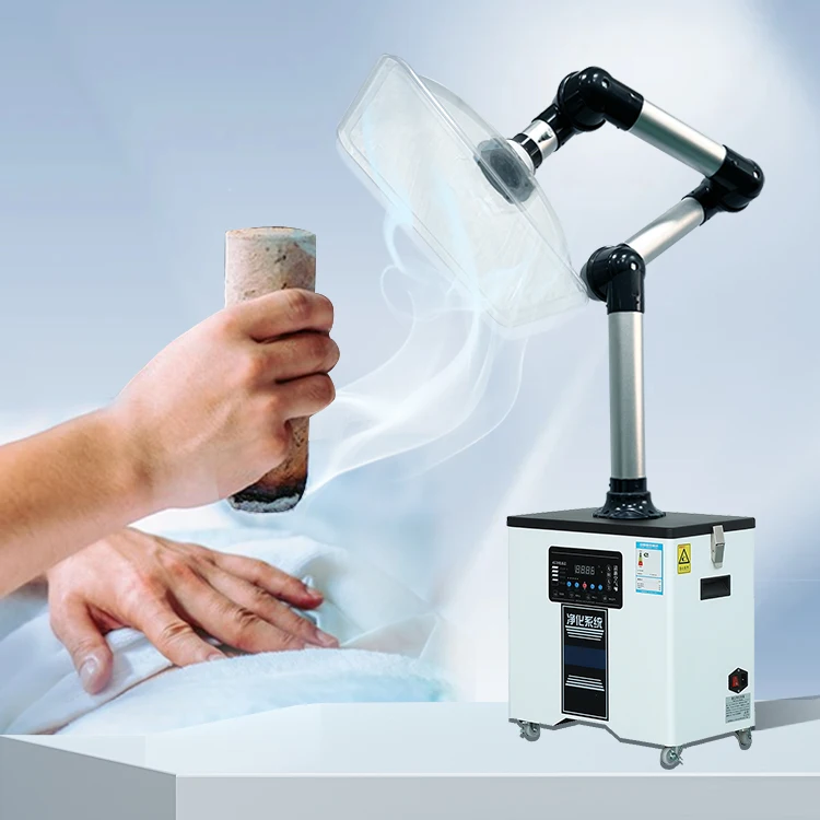 

Advanced Fume Purifier with Adjustable Arm for Smoke Capture Heavy-Duty Industrial Multi-Application Fume Purifier