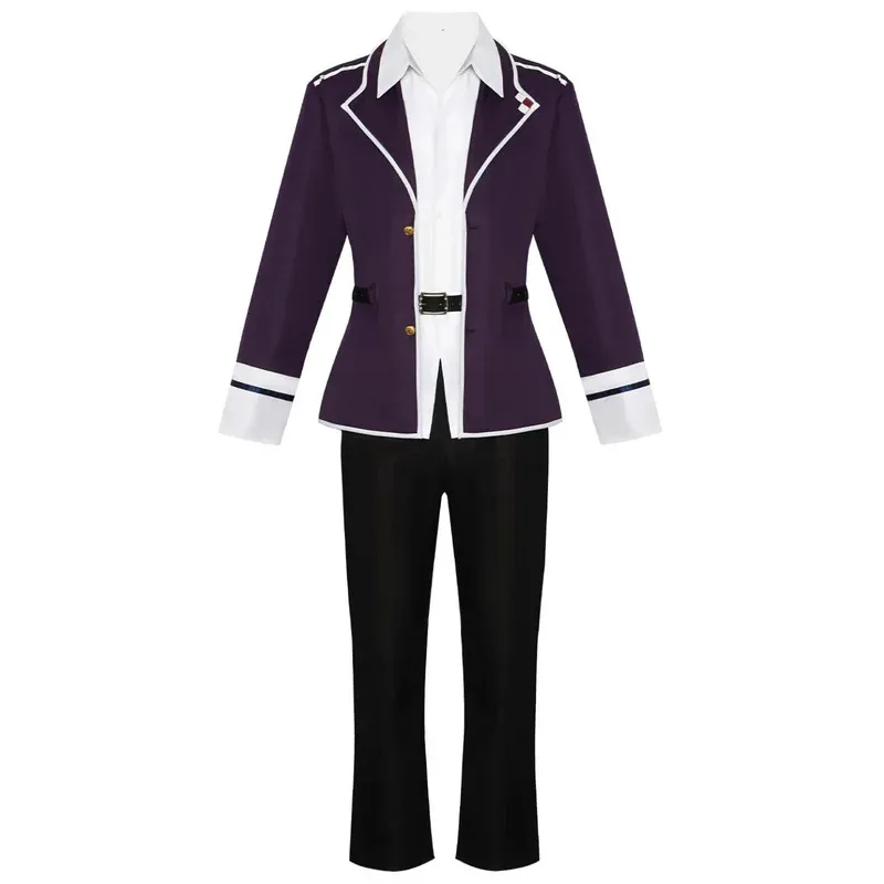 Sakamaki ayato cosplay traje komori yui cosplay traje diabolik amantes cos roupas uniforme escolar vestido de carnaval de halloween