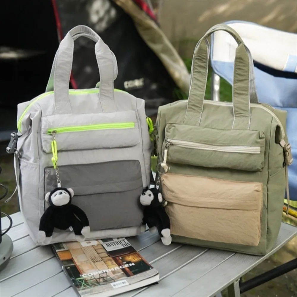 large-capacity-dopamine-backpack-waterproof-adjustable-color-block-backpack-breathable-minimalist-lightweight-school-bag