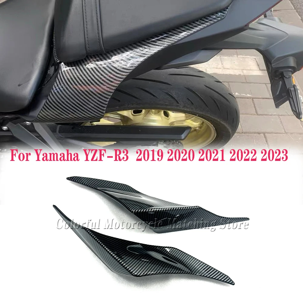 

Rear Side Cowling For Yamaha YZF-R3 R3 2019 2020 2021 2022 2023 Motorcycle Accessories Fairing Fixed wind wing Dark blue