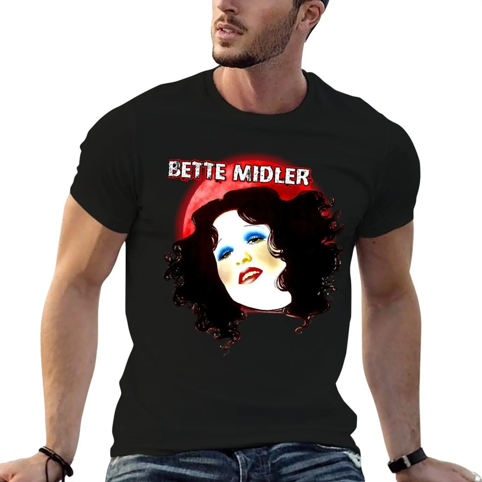 

Funny Gifts Actress Midler Actress Bette Retro Wave T-Shirt t shirt man designer T-Shirt