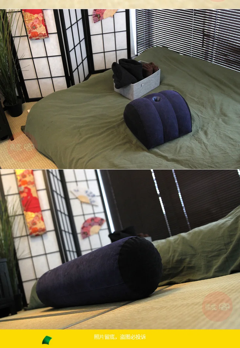 Sex Pillow Magic Triangle Pillow Sexy Versatile Inflatable Cushion Erotic  Adult Sex Furniture Toys For Couples Sex Bdsm SM view 3