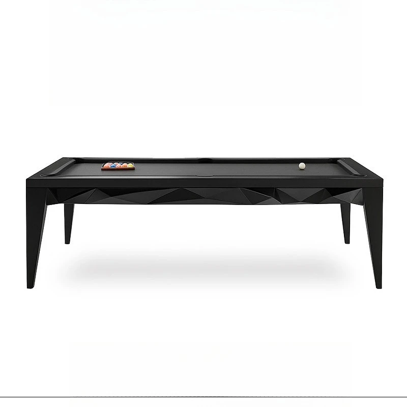 Light luxury high-end solid wood standard pool table luxury entertainment club creative senior feeling table