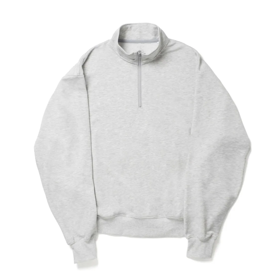 

Casual Stand Up Collar Hoodie with Half Zipper and Fleece Heavyweight Spring New for Men