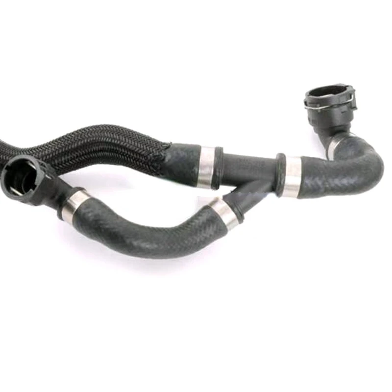 1712 7576 371 Engine Expansion Tank Radiator Hose Rubber Water Coolant Pipe For BMW E70 X5 E71 X6 OEM 17127576371