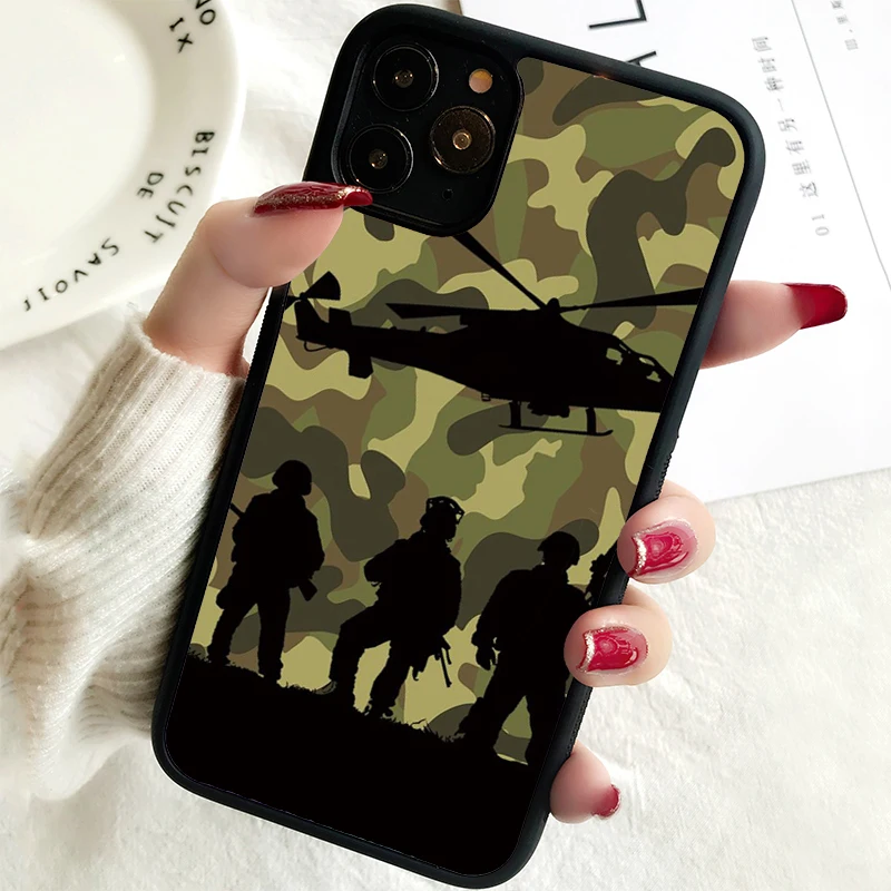 5 5S SE 2020 Phone Cover Case for iPhone 6 6S 7 8 PLUS X XS XR 11 12 13 MINI 14 PRO MAX Rubber Silicone  BAPE BATHING APE CAMO