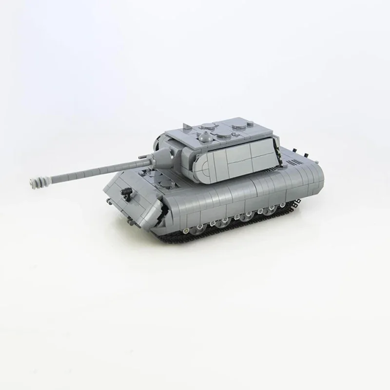 

1201pcs MOC Panzerkampfwagen E-100 Tank Maus Turret Educational Building Blocks Christmas Gift Decompression toys