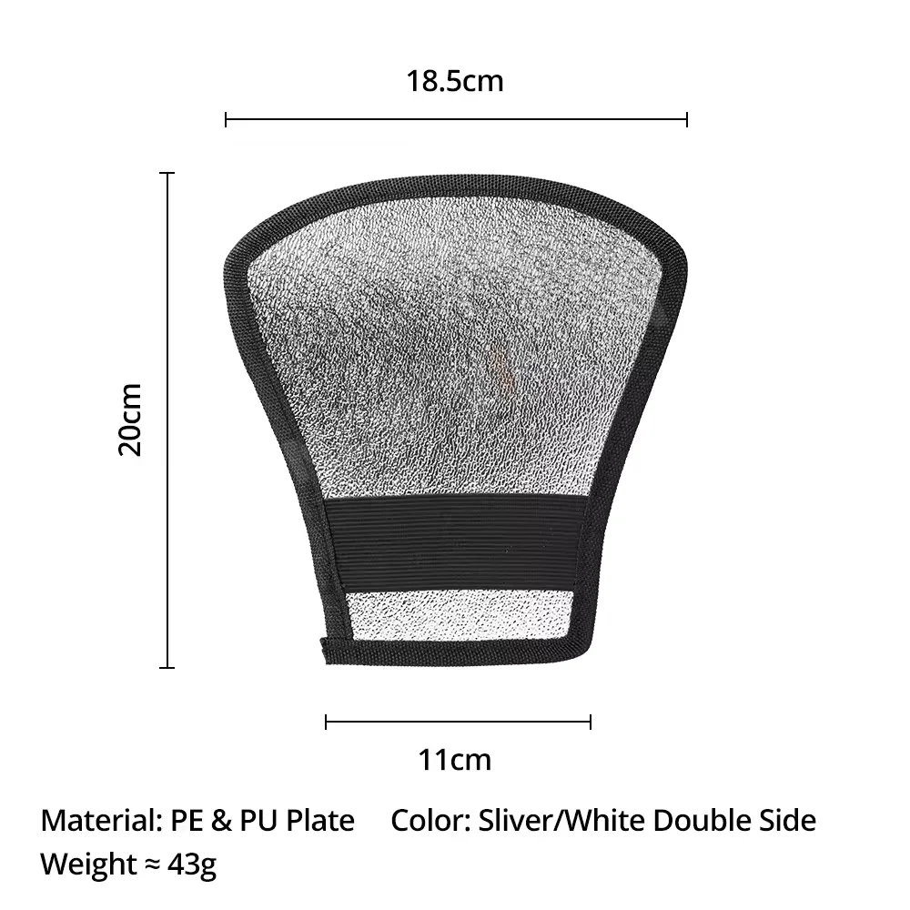 Ambitful Universal Flash Diffuser Softbox Silver White Reflector for Canon Nikon Pentax Yongnuo Speedlite Photo Studio Photo
