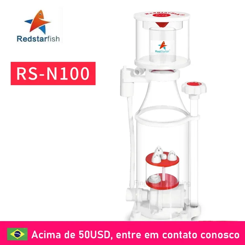 RS-N100 étoile de mer rouge plus pompe cc, écumeur de protéines interne d'aquarium, Max Litre 200-400 L, 110-240V, nouveau produit