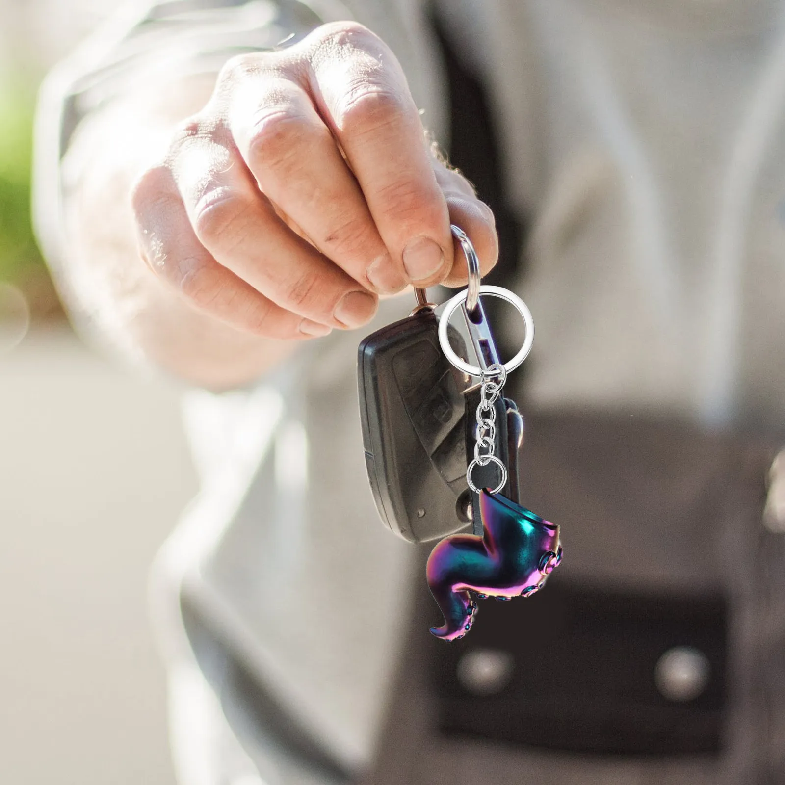 

1Set Silicone Octopus Tentacle Mold Creative DIY Keychain Ornament Craft Mold Kit Epoxy Resin Supplies Keychain Ornament Molds