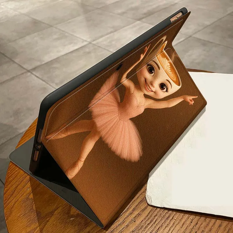 Balerina Capucina Tung Sahur لـ OPPO Pad 2 3 4 Neo Air SE X Pro 10.36 11 11.4 11.61 12.1 13.2 بوصة 2025 حافظة كمبيوتر لوحي قابلة للطي #2