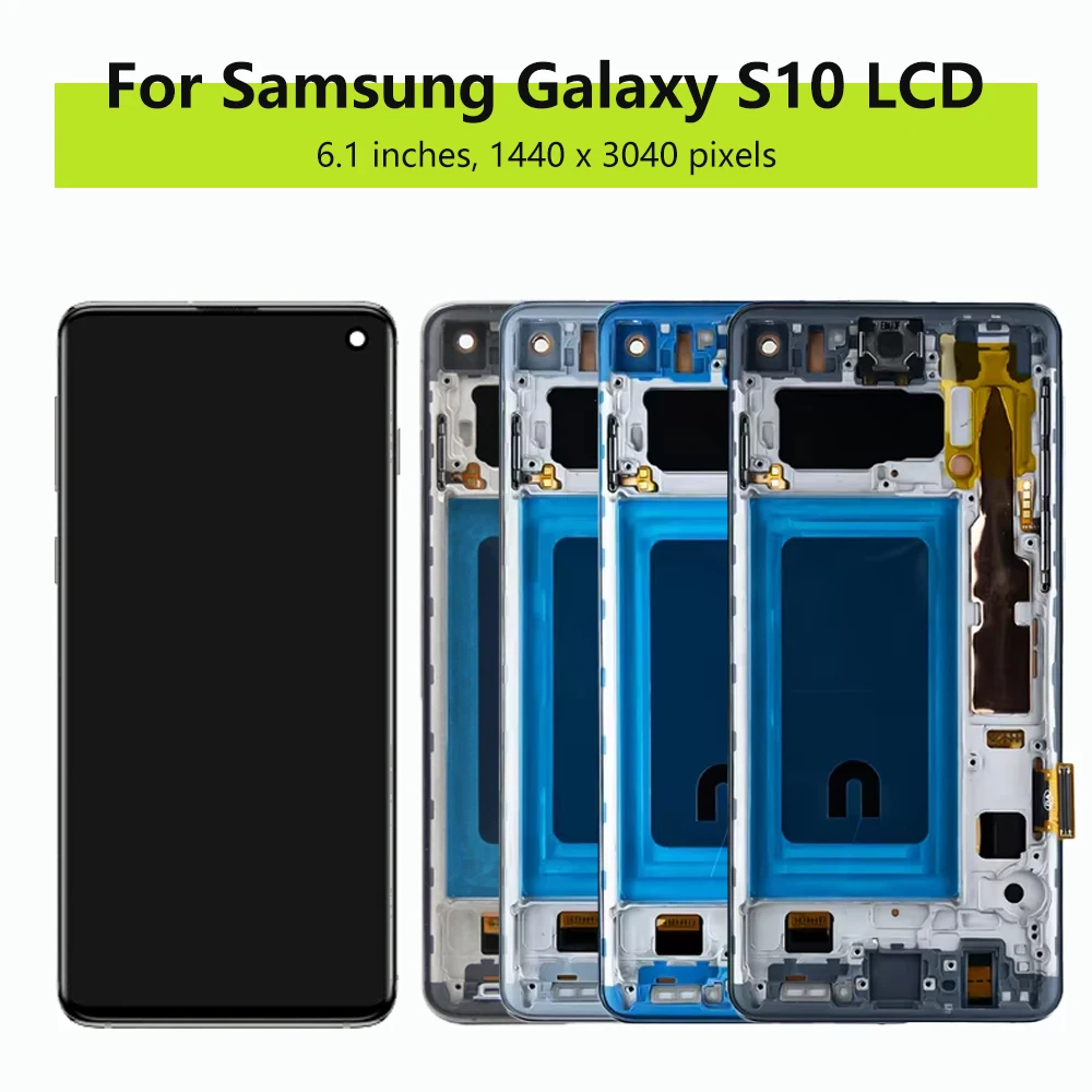 TFT Display For Samsung Galaxy S10 G973F LCD Display Touch Screen Digitizer Assembly For Samsung S10 LCD Screen Replacement