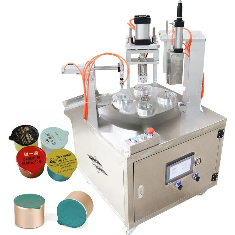 

Flower small pot black tea green leaves automatic filling and sealing machine