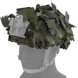 Cubierta de casco camuflaje 3D táctica – Corte láser airsoft