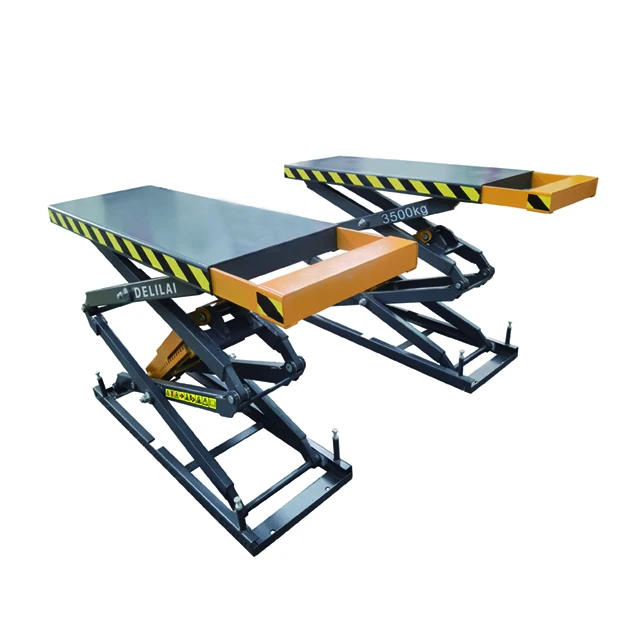 

Customize Available 3.5T Auto Mobile in Ground Hydraulic Mini Scissor Car Lift