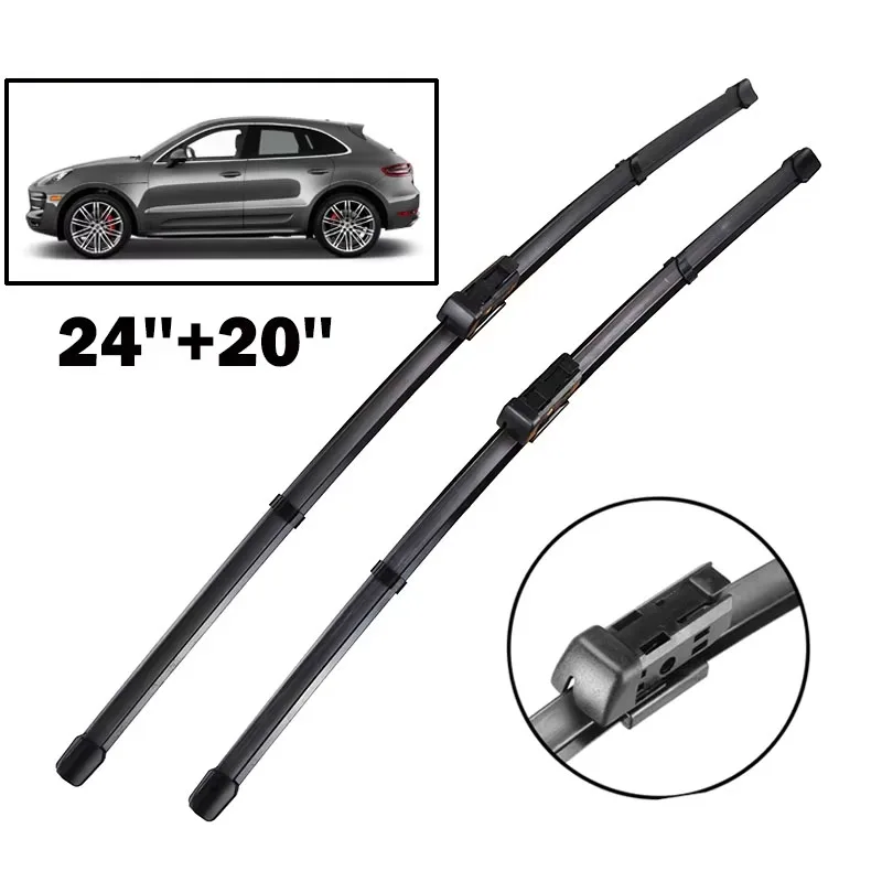 

Wiper LHD Front Wiper Blades For Volvo XC90 MK2 2016 - 2023 Windshield Windscreen Clean Window Car Rain Brushes 24"+20"