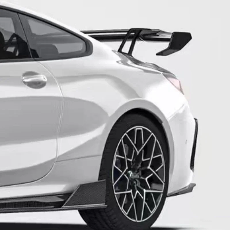 Modified Dry Carbon Fiber Tail Wing Pk Style Body Kit for M8, Rear Spoiler air Kit, High-pressure Production Process