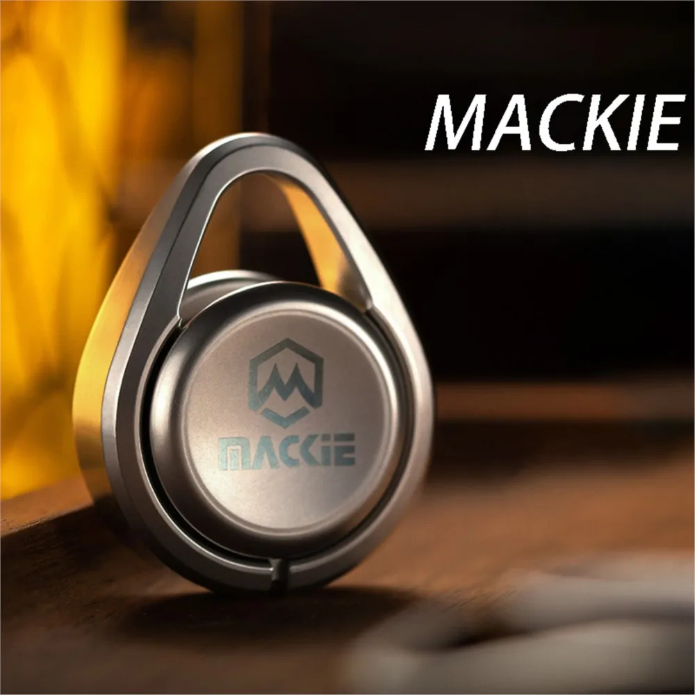 

MACKIE Drop Fingertip Gyro PPB Ratchet Press EDC Decompression Toy Hand Spinner