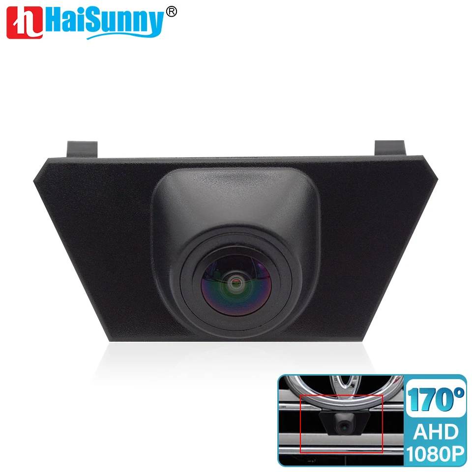 AHD 1080P Fisheye Front View Camera For Toyota Land Cruiser 200 LC200 2012 2013 2014 2015 Night Vision HD Parking Grille Camera