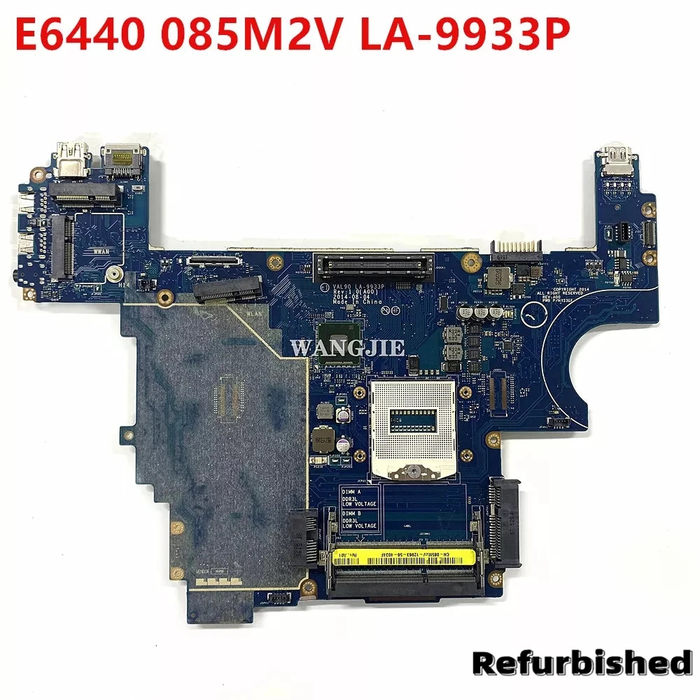 

Refurbished For Dell Latitude E6440 Laptop Motherboard 85M2V 085M2V VAL90 LA-9933P CN-085M2V Integrated Graphics