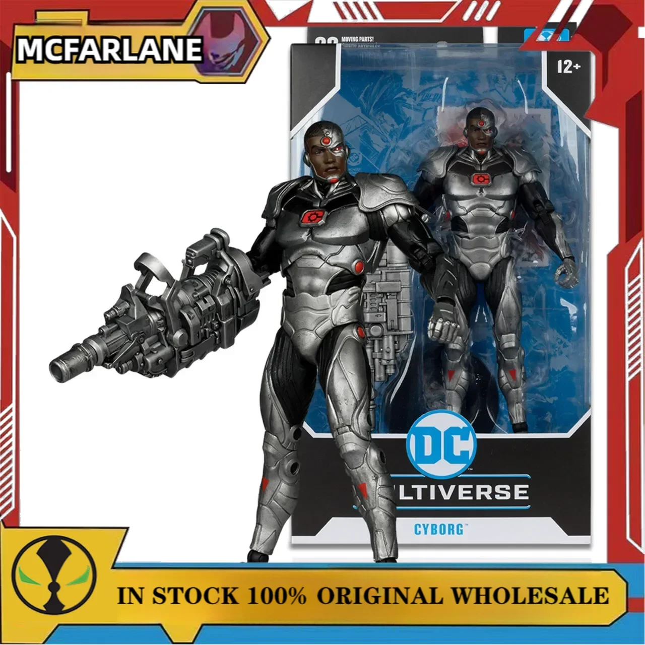 Wholesale McFarlane Toys Cyborg (DC Rebirth)  Action Figure DC Multiverse  Model