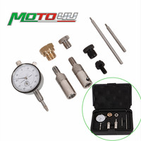 MOTO4U One Set For TDC Dial Test Indicator Ignition Gauge Adjusting For Motorcycle Motor Bikes Metric Motorbike Tool adapters