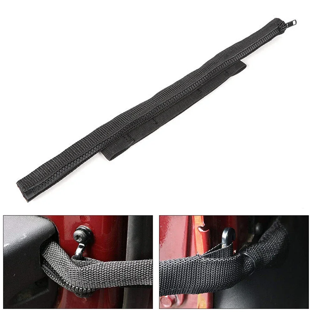 2Pcs Door Limiting Straps for Jeep For Wrangler JK For JL JT 2007 2021 Waterproof Adjustable Check Limiter for Front Door Wires