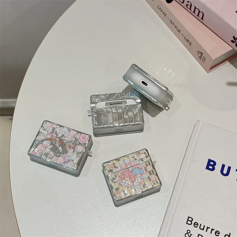 Caso bonito dos desenhos animados para Airpods, Bluetooth Earbuds, caixa de carregamento, capa protetora do fone de ouvido, capa infantil, Airpod Pro