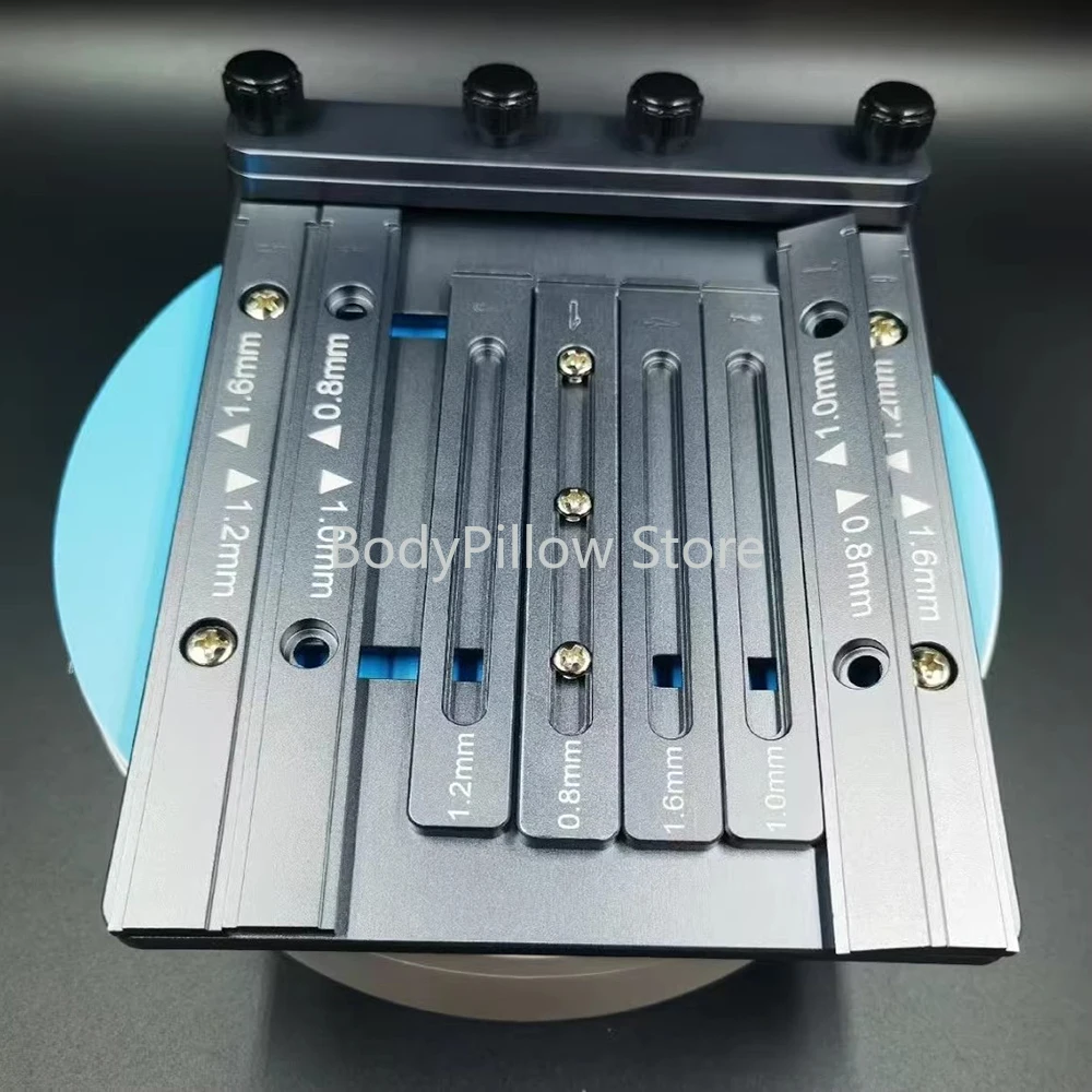 

Steel Mesh Printing Table Mini Solder Paste Printing Tool 0.8MM/1.0MM/1.2MM/1.6MM PCB Fixing Fixture Holder