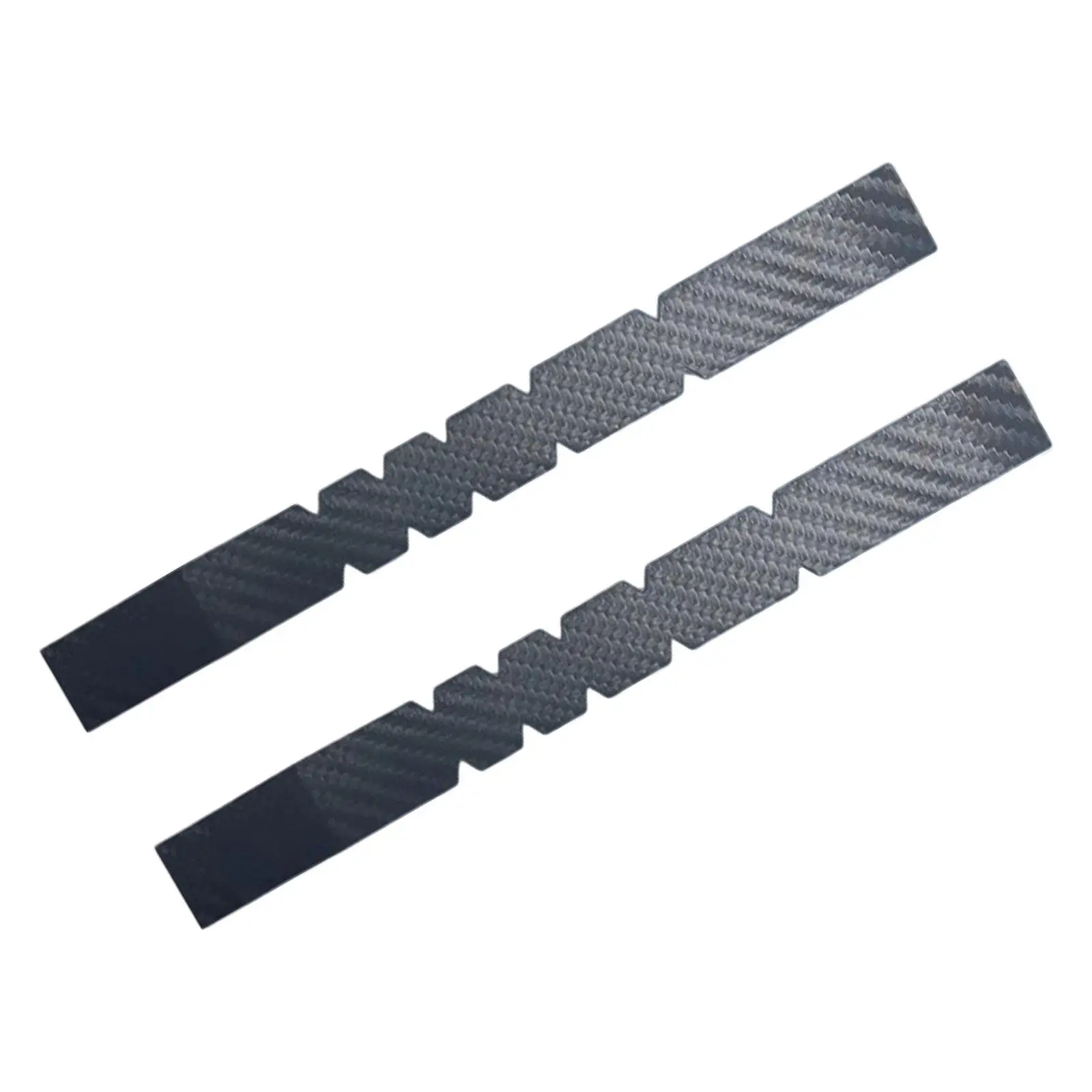 

2Pcs Pickleball Edge Guard Tapes Head Sticker Black Lightweight Portable 2mm Thickness Paddles Tapes Protector for Practicing