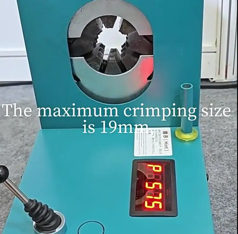 

Automobile Air Conditioning Pipe Crimping Machine Electric Hose Pipe Crimper 900-1200W Car Hydraulic Pipe Cutting Tool