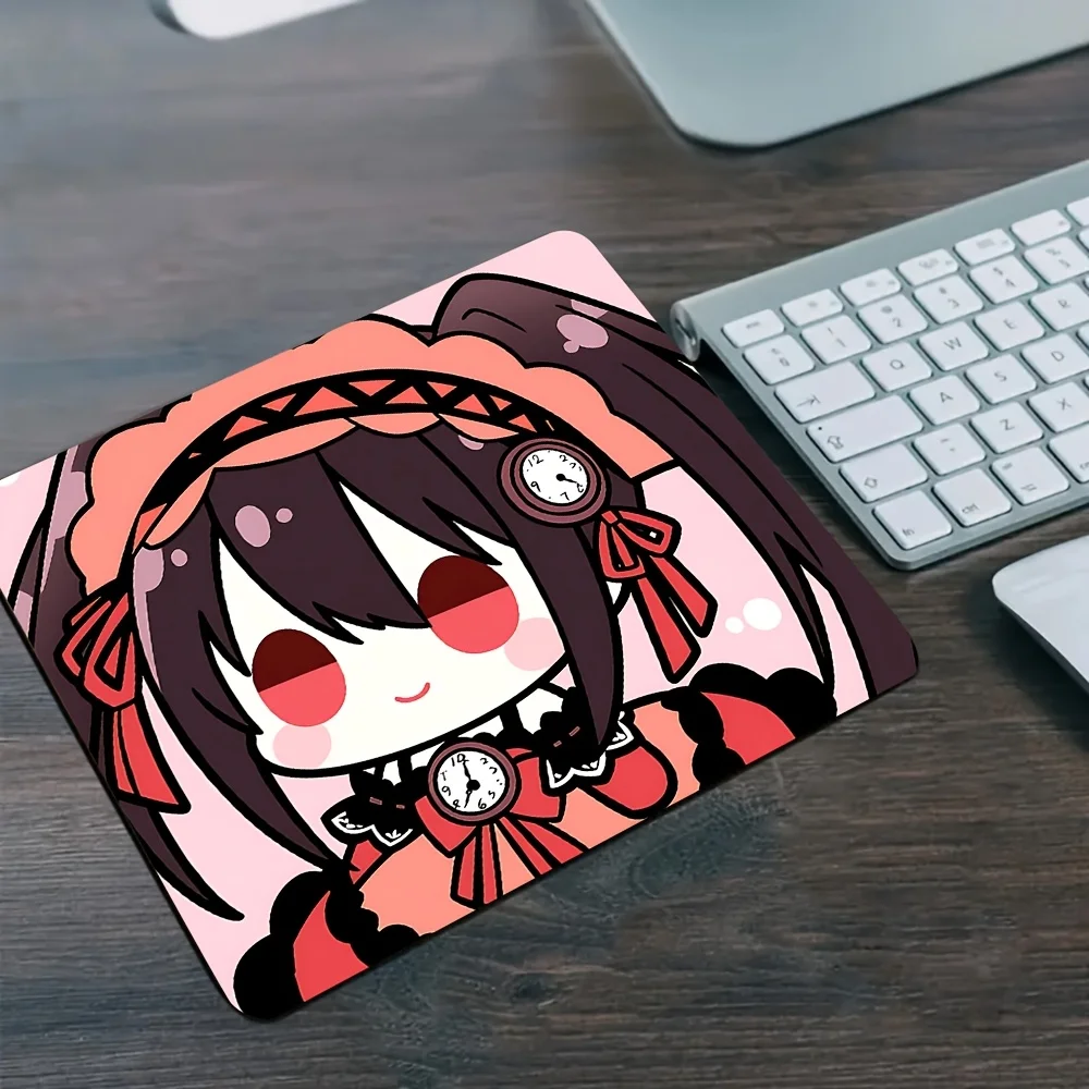 

Cute Chibi Lolita Anime Girl Gaming Mouse Pad, Small Non-Slip Desk Mat, Durable & Water-Resistant for Gamers, Office & Home