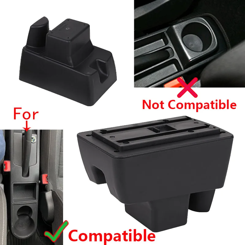 For Skoda RAPID Armrest For Volkswagen New Polo Car Armrest Box Retrofit Car Accessories Interior details Storage Box