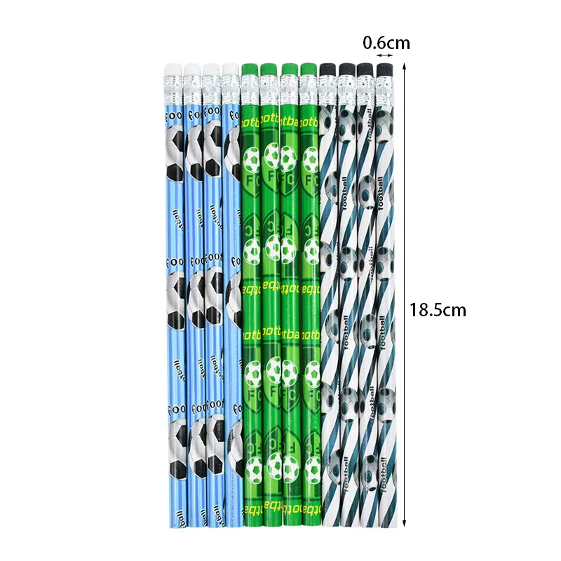 12/24 шт., детские футбольные карандаши