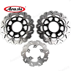 Arashi  For SUZUKI GSXR1000 2001 - 2021 CNC Front Rear Brake Disc Rotor Set GSXR GSX R 1000 GSX1000R 2007 2008 2009 2010 2011 K8