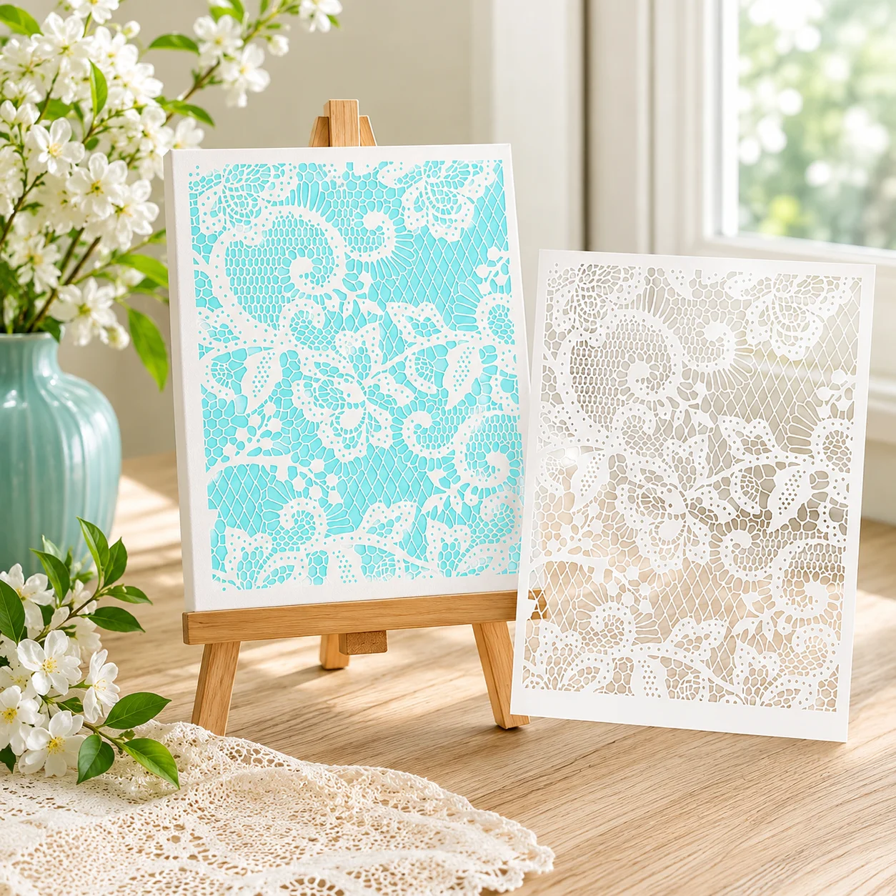 1Pc Flower Grid Background Ste - огляд і ціна Board Game Book